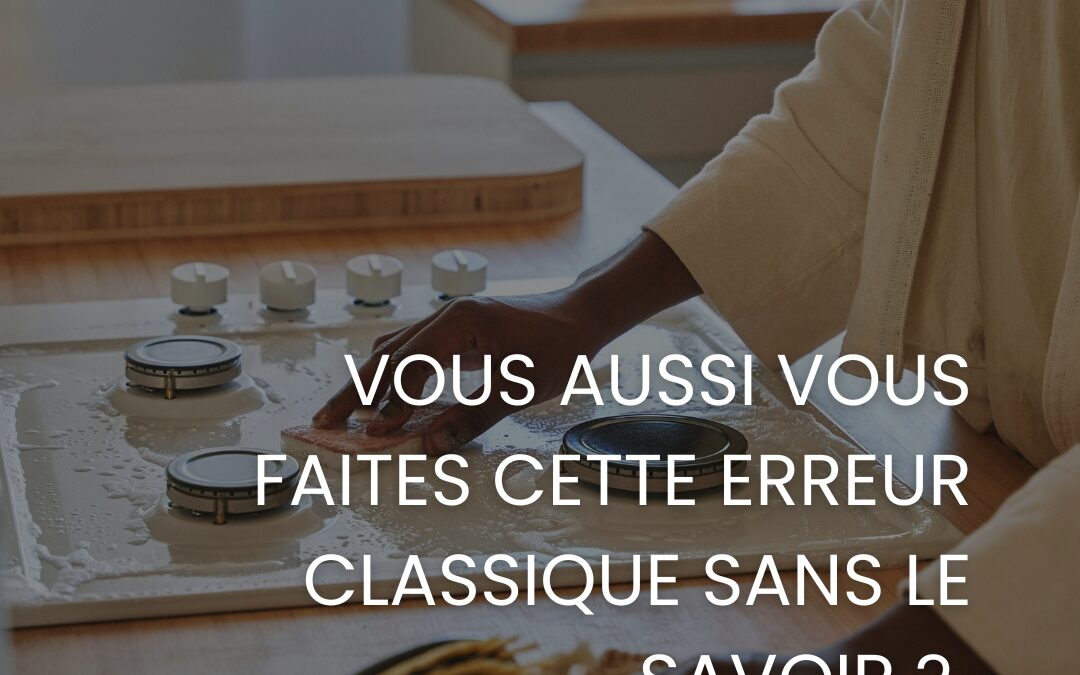 Comment nettoyer son plan de travail ?