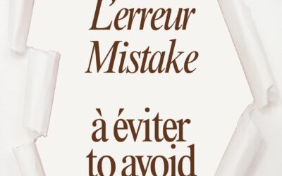 L’erreur la plus courante