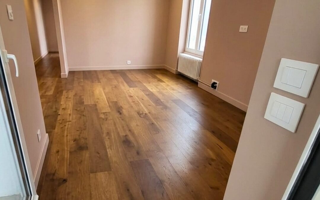 Pose de parquet