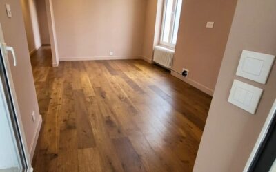 Pose de parquet